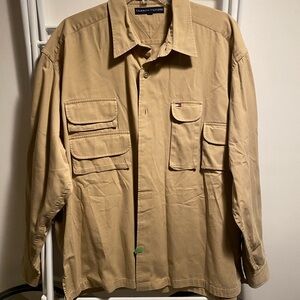 Classic Tommy Hilfiger Mens Fishing / Outdoors Shirt || Size XL